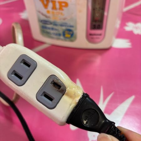 危険な電源タップ