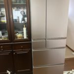 冷蔵庫の納品