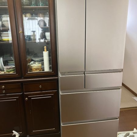 冷蔵庫の納品