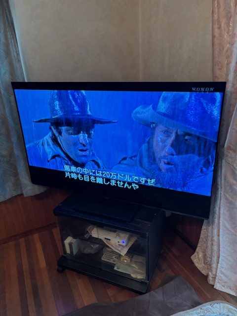 テレビの納品