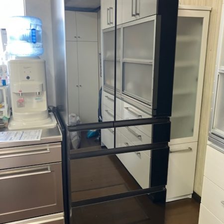 冷蔵庫の納品