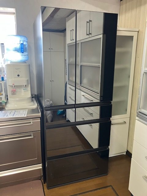 冷蔵庫の納品