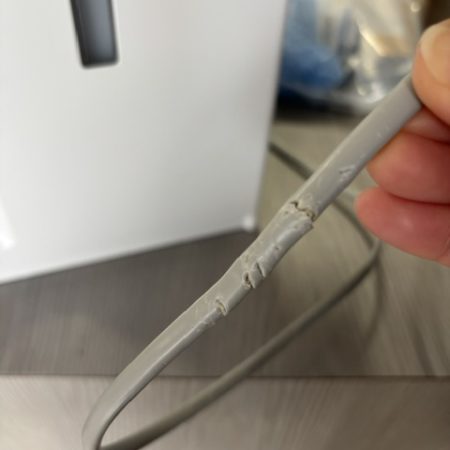 ジアイーノ配線コードの交換