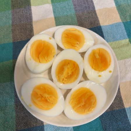 ビストロオーブンレンジでゆで卵作りました（NE-UBS10D）