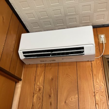 エアコンの設置