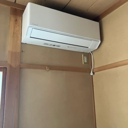 エアコンの設置