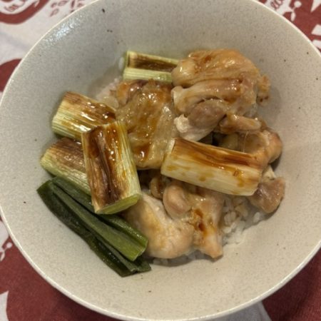 ■オープンレンジ ビストロで『焼き鳥丼』作りました